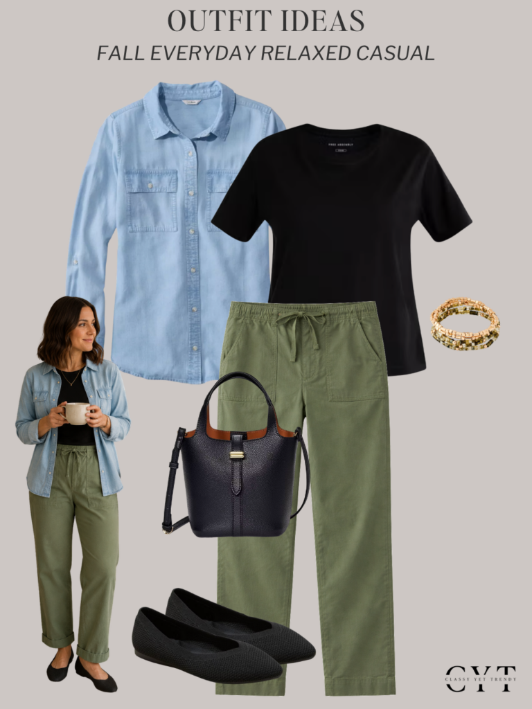 EVERYDAY RELAXED CASUAL OUTFIT IDEAS FALL 2026 - OUTFIT 3