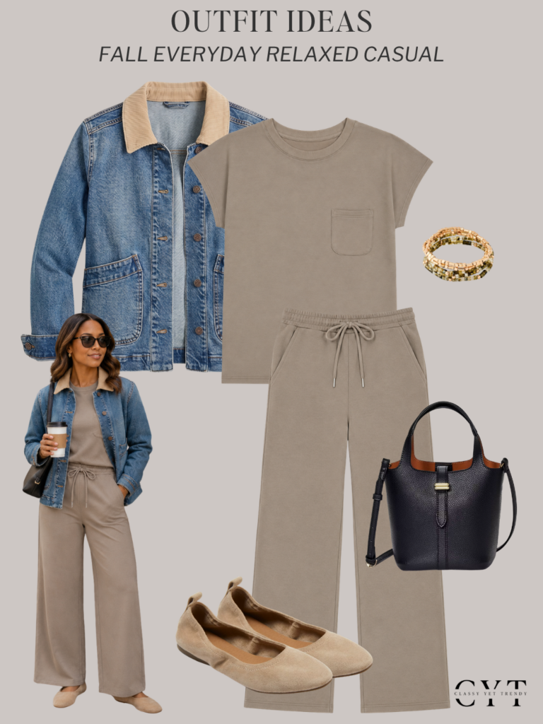 EVERYDAY RELAXED CASUAL OUTFIT IDEAS FALL 2026 - OUTFIT 4