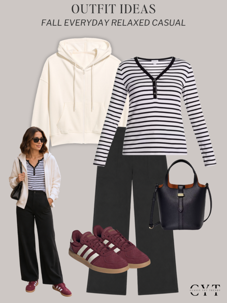 EVERYDAY RELAXED CASUAL OUTFIT IDEAS FALL 2026 - OUTFIT 6