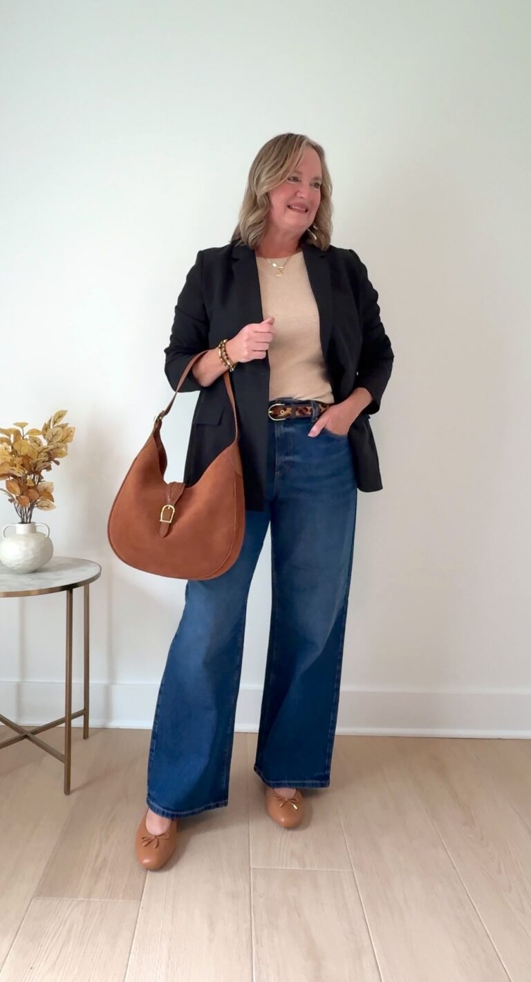 How To Transform Wardrobe Essentials To A Smart Casual Outfit - AFTER