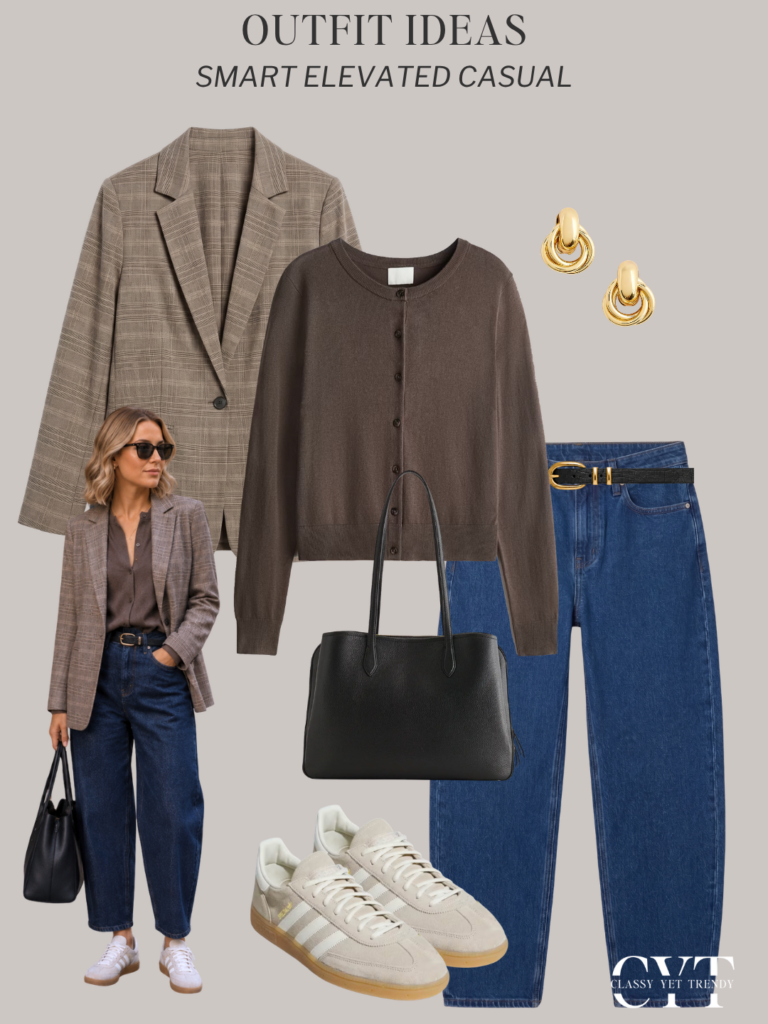 SMART ELEVATED CASUAL OUTFITS FALL 2026 - OUTFIT 6