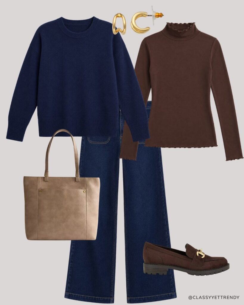 KOHLS FALL MODERN HERITAGE MINI CAPSULE WARDROBE OCT 2026 - OUTFIT 6