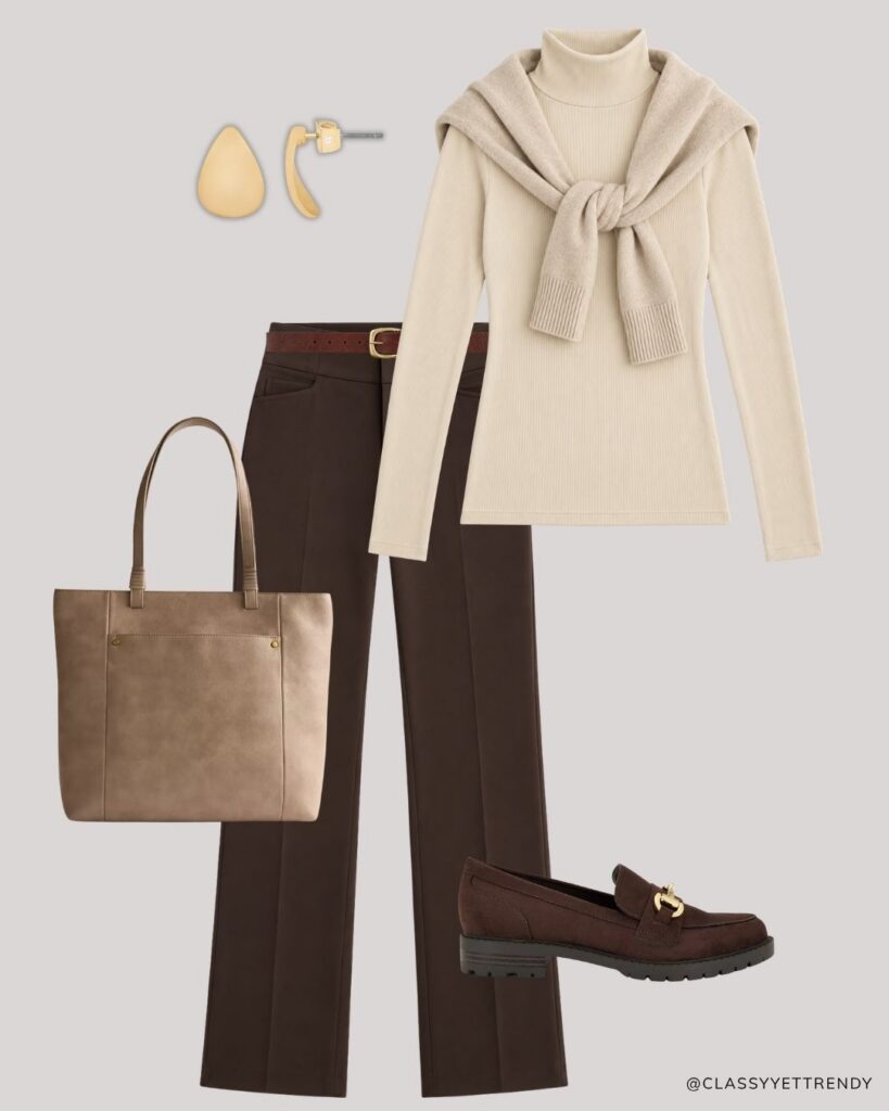 KOHLS FALL MODERN HERITAGE MINI CAPSULE WARDROBE OCT 2026 - OUTFIT 8