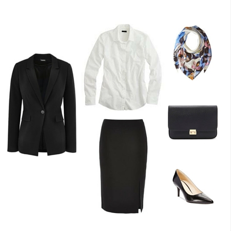 The Workwear Capsule Wardrobe: Spring 2016 Collection outfit 1