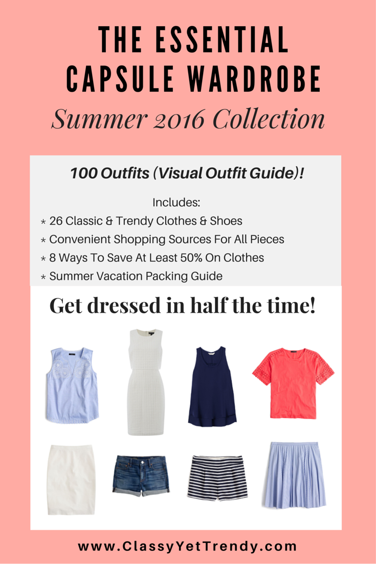 The Essential Capsule Wardrobe E Book Summer 2016