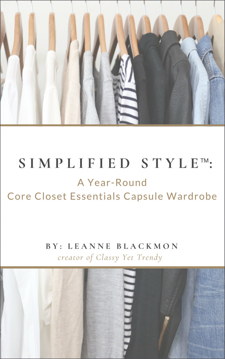 Capsule Wardrobe Starter Kit - 35+ Core Closet Essentials - Classy