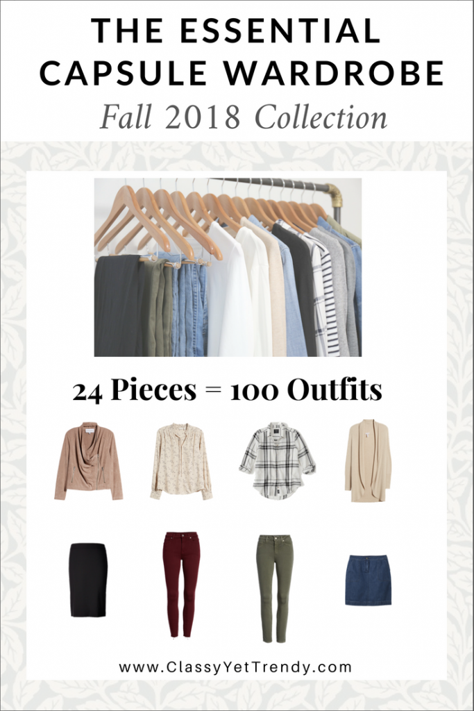 Essential Capsule Wardrobe Fall 2018 eBook