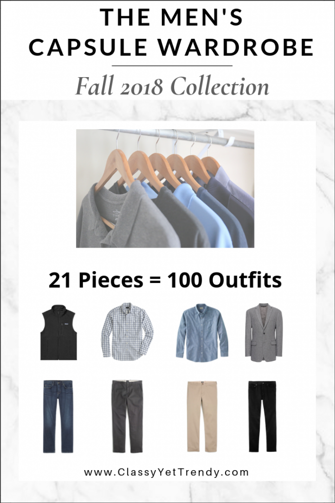 Mens Capsule Wardrobe Fall 2018 eBook