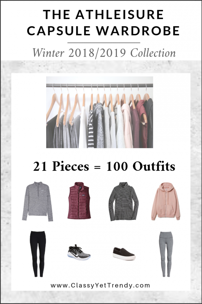 The Athleisure Capsule Wardrobe: Winter 2018/2019 Collection