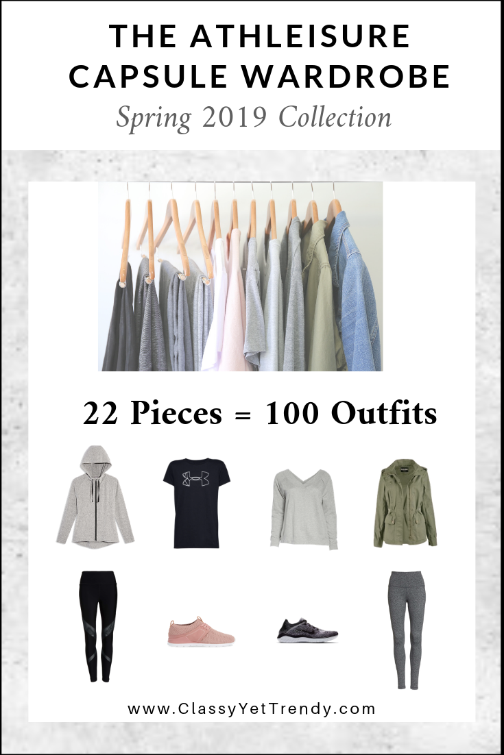 ATHLEISURE Capsule Wardrobe - Spring 2019