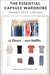 The Essential Capsule Wardrobe: Summer 2019 Collection