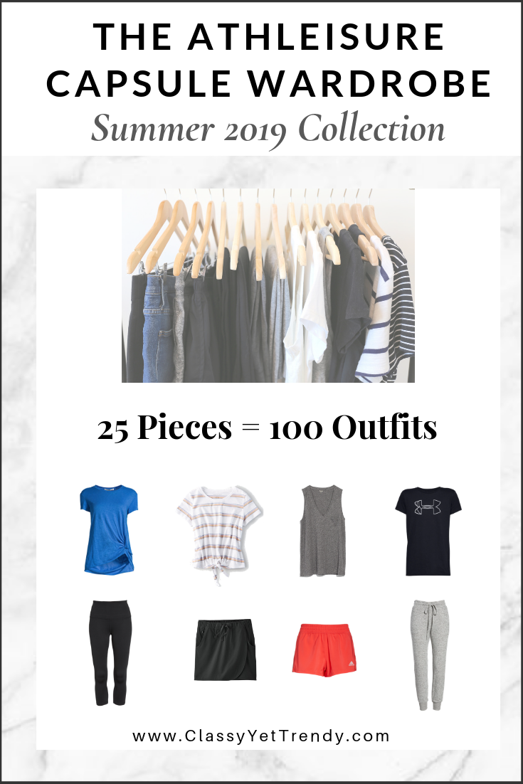 The Athleisure Capsule Wardrobe: Summer 2019 Collection - Classy