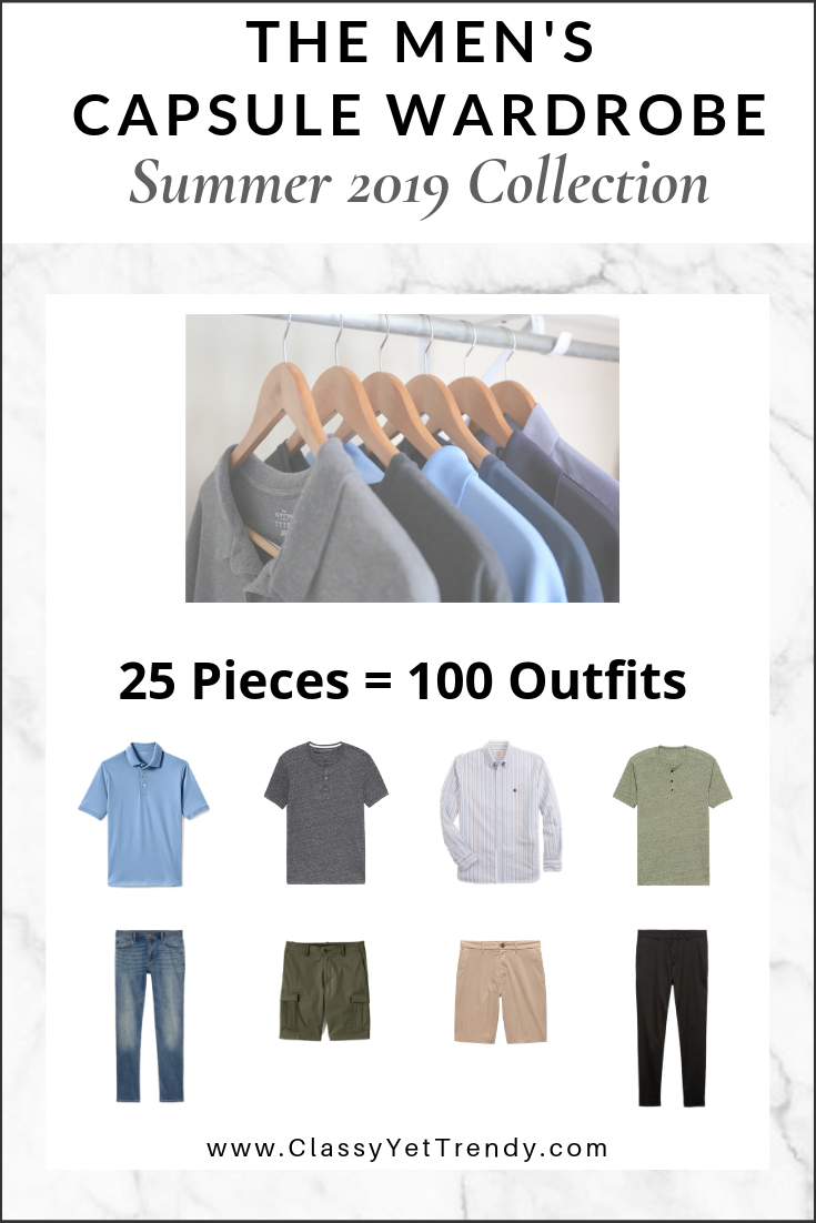 mens summer wardrobe