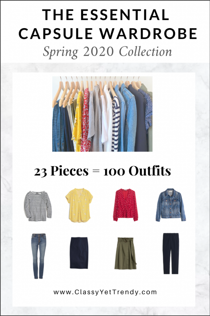 The Essential Capsule Wardrobe: Spring 2021 Collection - Classy Yet Trendy