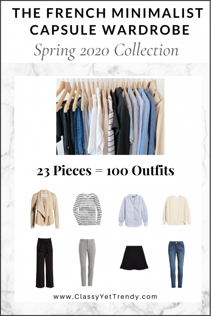 9 Pieces = 30 Outfits Minimalist Capsule Wardrobe - Classy Yet Trendy