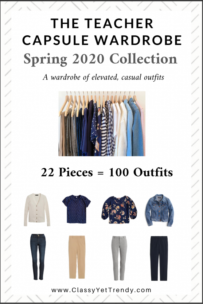 Teacher Capsule Wardrobe Spring 2020 cover