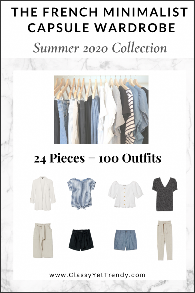 How to Build a Casual Chic Capsule Summer Wardrobe, French Summer Capsule  Wardrobe