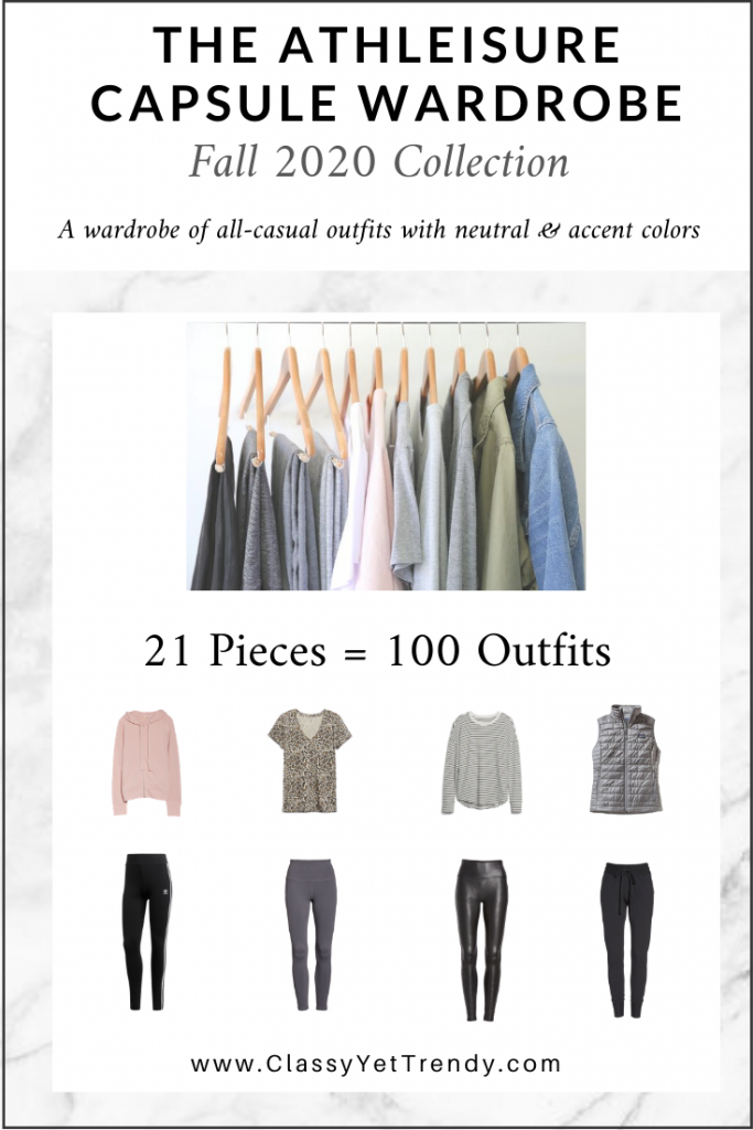 Athleisure Capsule Wardrobe Fall 2020 eBook cover