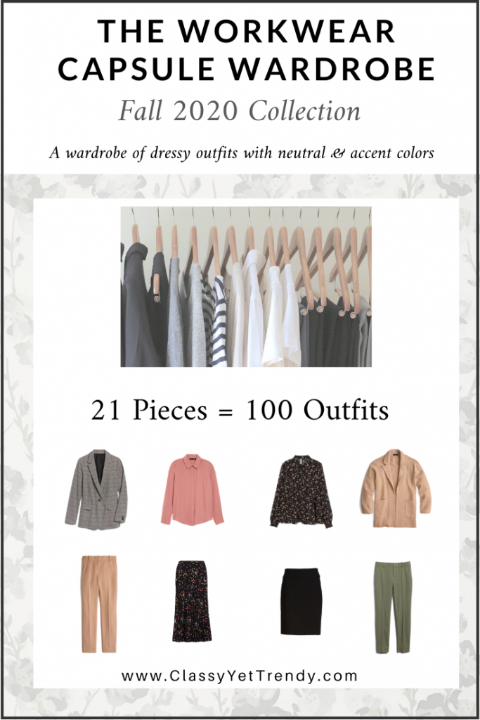 Workwear Capsule Wardrobe - Fall 2020 cover