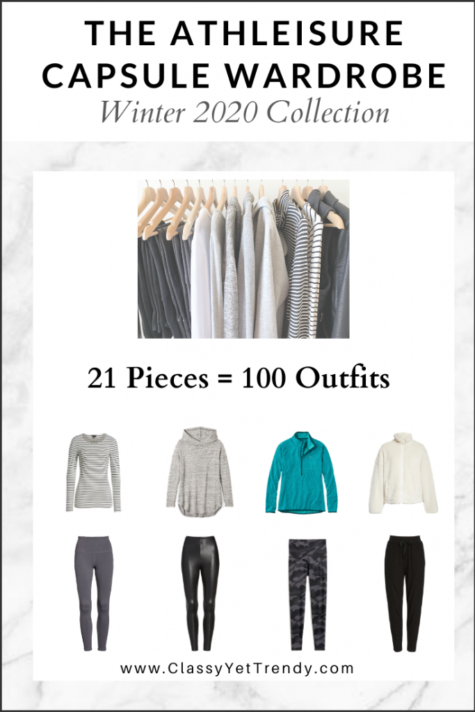 The Athleisure Capsule Wardrobe: Winter 2020 Collection - Classy Yet Trendy