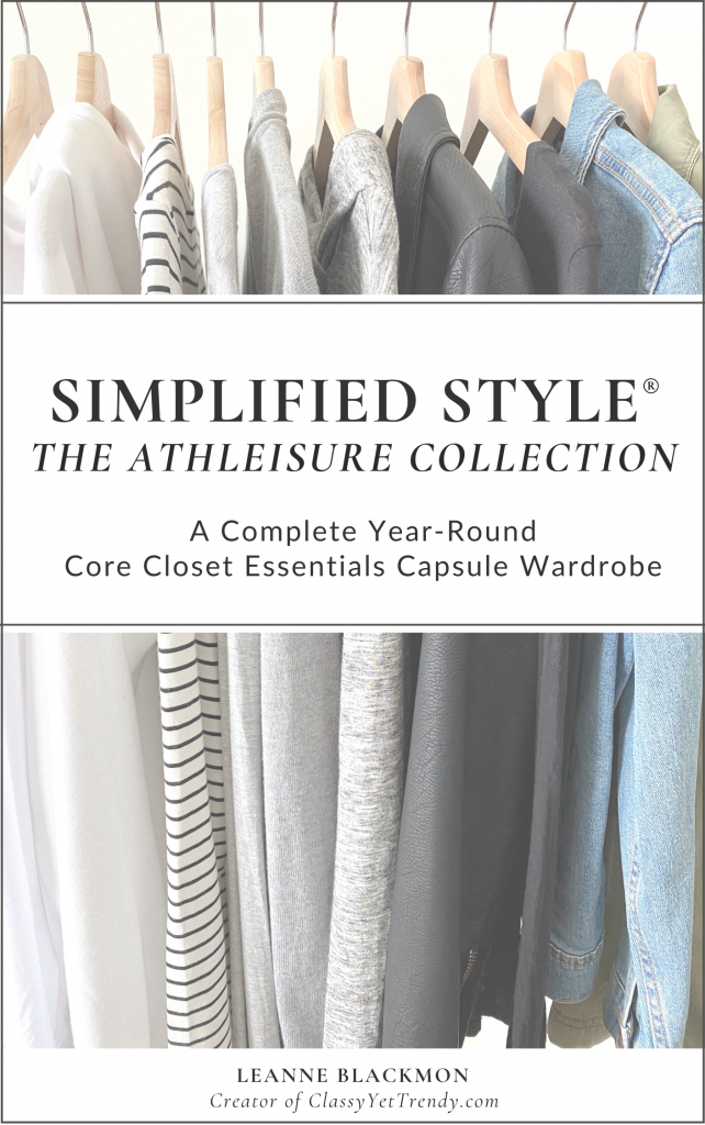 Simplified Style ATHLEISURE- A Year-Round Capsule Wardrobe COVER