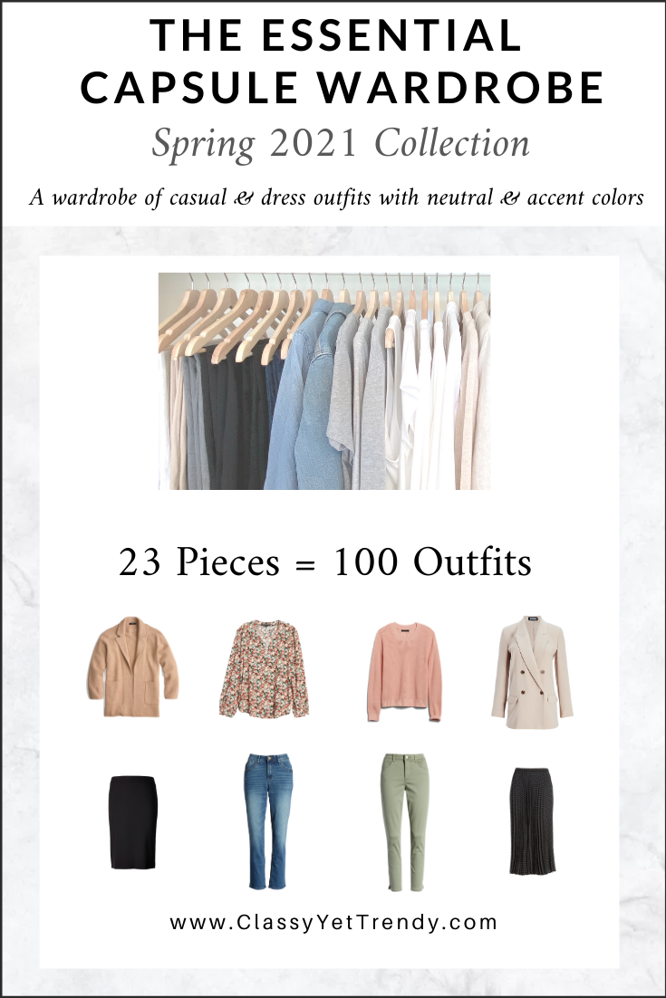 The Essential Capsule Wardrobe: Spring ...