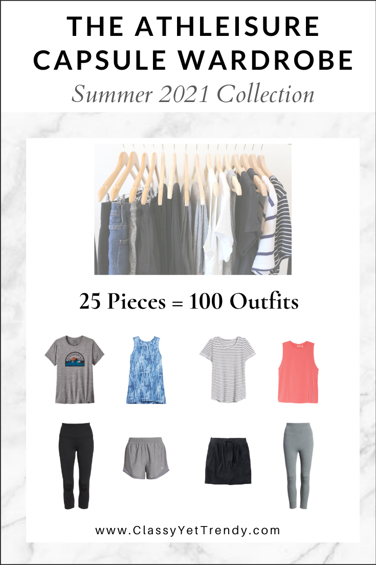The Athleisure Capsule Wardrobe: Summer 2021 Collection - Classy