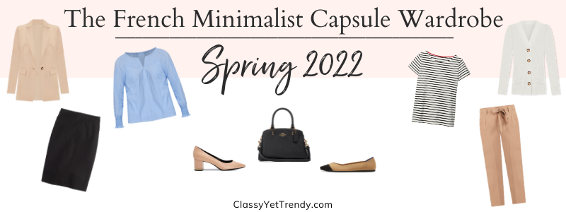 BANNER 800X300 - The French Minimalist Capsule Wardrobe - Spring 2022
